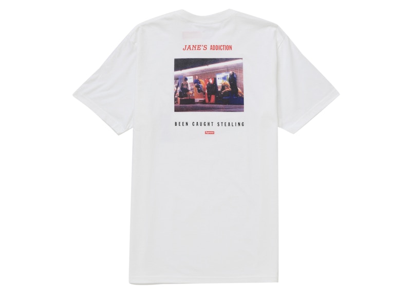 Supreme Jane’s Addiction Stealing Tee White 圖 2