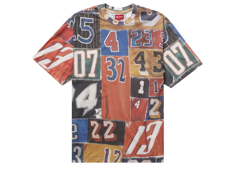 Supreme Jersey Collage S/S Top Multicolor