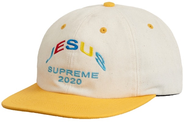 Supreme Jesus 6-Panel Yellow Buy Supreme Jesus 6-Panel Yellow