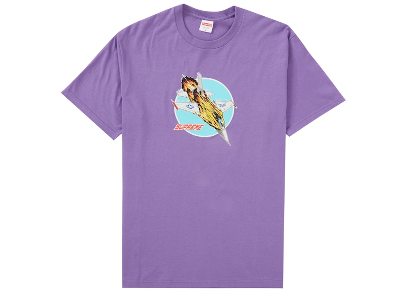 Buy シュプリーム ジェットTシャツ (紫)
