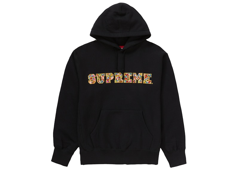 Buy Supreme Eyelet Hooded Sweatshirt Black - Novelship