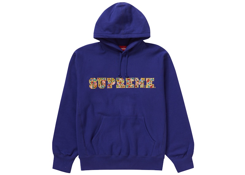 Supreme x Stone Island Warp Stripe Hooded Sweatshirt Whiteを購入