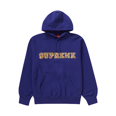 Supreme Jewels Hooded Sweatshirt Royal