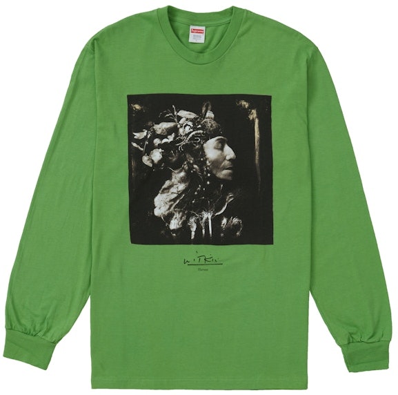 supreme-joel-peter-witkin-harvest-l-s-tee-green