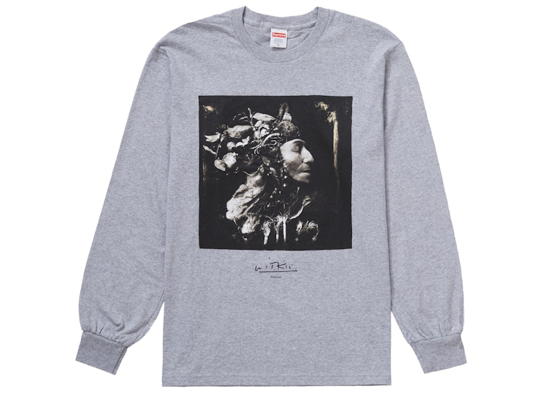Supreme Joel-Peter Witkin Harvest L/S Tee Heather Grey
