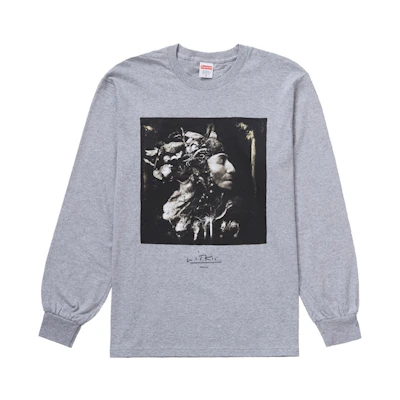 Supreme Joel-Peter Witkin Harvest L/S Tee Heather Grey