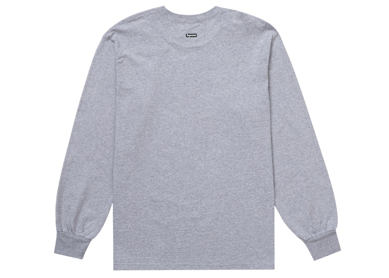 Order 至尊 Joel-Peter Witkin 收割长袖T恤浅灰色