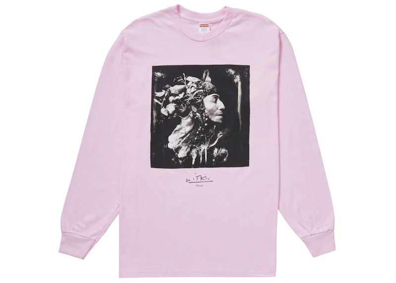 Buy Supreme Joel-Peter Witkin Harvest L/S Tee Merah Jambu Muda