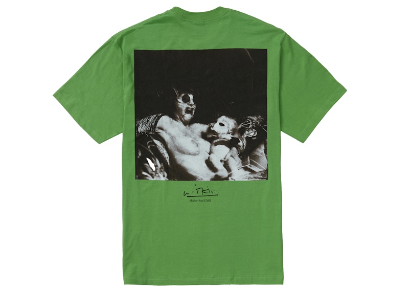 Buy Supreme Joel-Peter Witkin 母与子绿色T恤衫