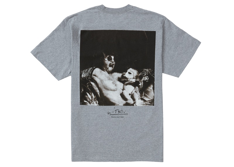Supreme Joel-Peter Witkin Mother and Child Tee Heather Grey