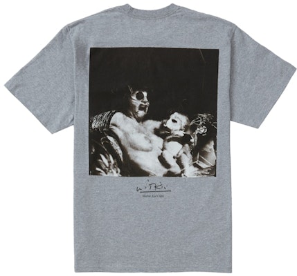 Supreme Joel-Peter Witkin 母亲与孩子灰色T恤 Buy Supreme Joel-Peter Witkin 母亲与孩子灰色T恤