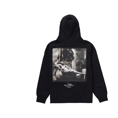 Supreme Joel-Peter Witkin Sanitarium Hooded Sweatshirt Black
