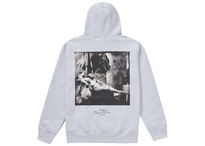 Buy 슈프림 조엘-피터 위트킨 요양원 후드티 애쉬 그레이 
