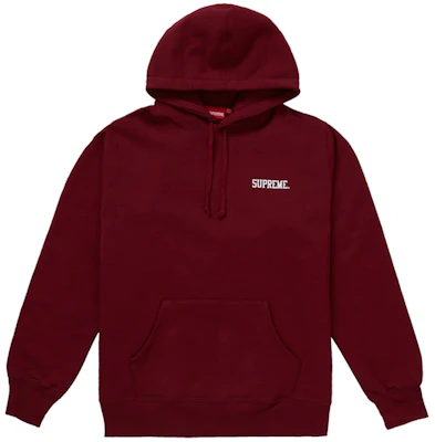Supreme Joel-Peter Witkin 卫生院连帽衫红色卫衣 Order Supreme Joel-Peter Witkin 卫生院连帽衫红色卫衣