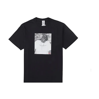Supreme Jordan Biggie S S Top Black