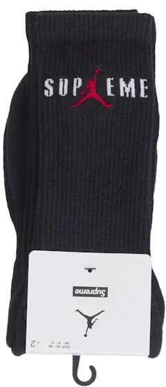 supreme-jordan-crew-socks-black