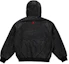 Lookbook Jaket Kulit Bertudung Supreme Jordan (SS26) Hitam