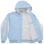 Order Jaket Kulit Berkerudung Supreme Jordan (SS26) Biru