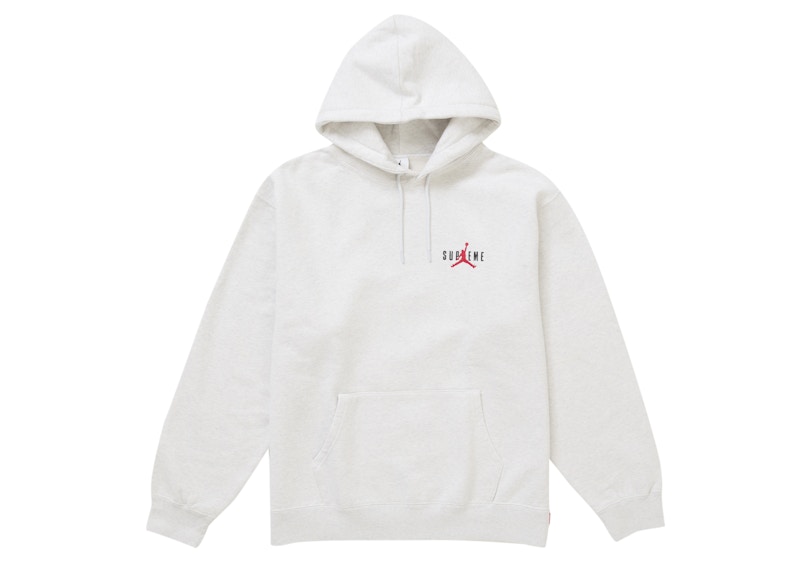 Order 슈프림 조던 후디 스웨트셔츠 (FW24) 애쉬 그레이