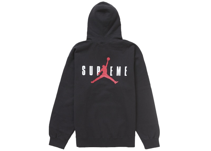 Buy Sudadera con Capucha Supreme Jordan (FW24) Negra HF0836-010