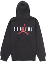Supreme Jordan Hooded Sweatshirt (FW24) Black Supreme Jordan Hooded Sweatshirt (FW24) Black