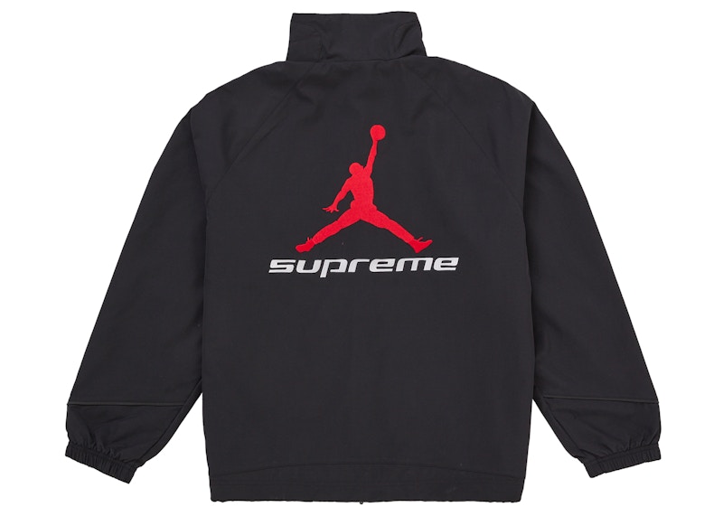 Lookbook Supreme Jordan Track Jacket (SS26) Black