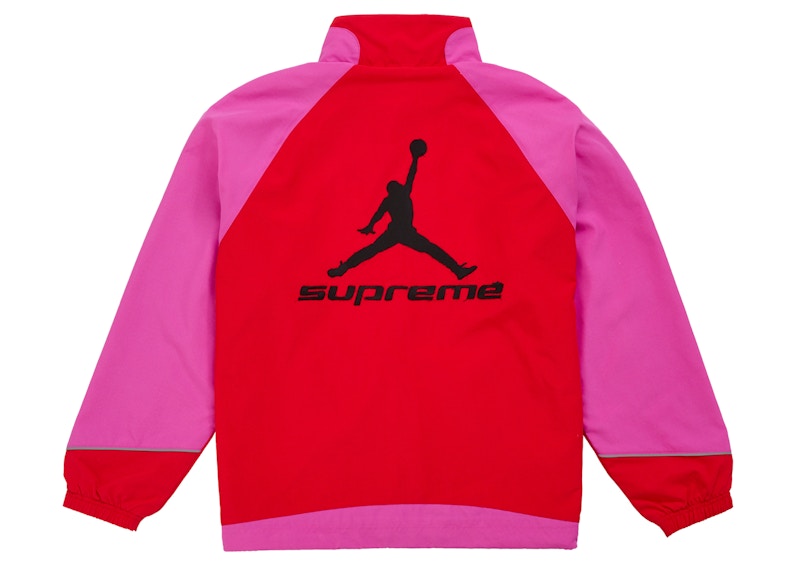Lookbook Supreme Jordan Track Jacket (SS26) Pink