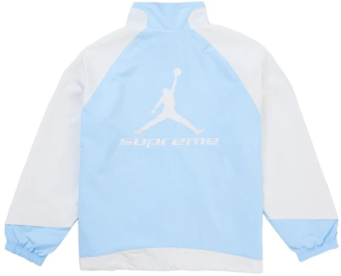 シュプリーム ジョーダン トラックジャケット (SS26) ホワイト Lookbook シュプリーム ジョーダン トラックジャケット (SS26) ホワイト