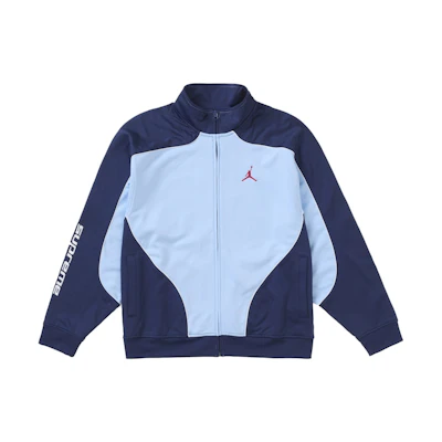 Supreme Jordan Tricot Track Jacket Light Blue