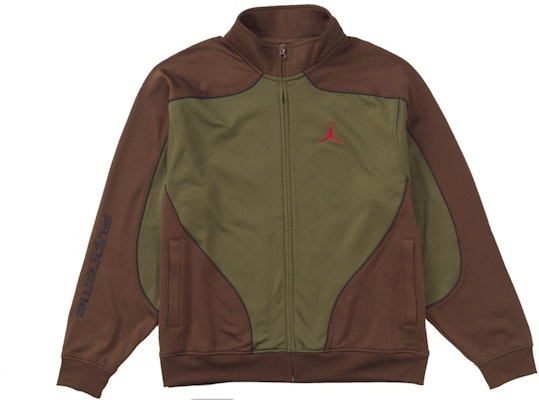 Chaqueta Deportiva Supreme Jordan Tricot Verde Oliva Buy Chaqueta Deportiva Supreme Jordan Tricot Verde Oliva