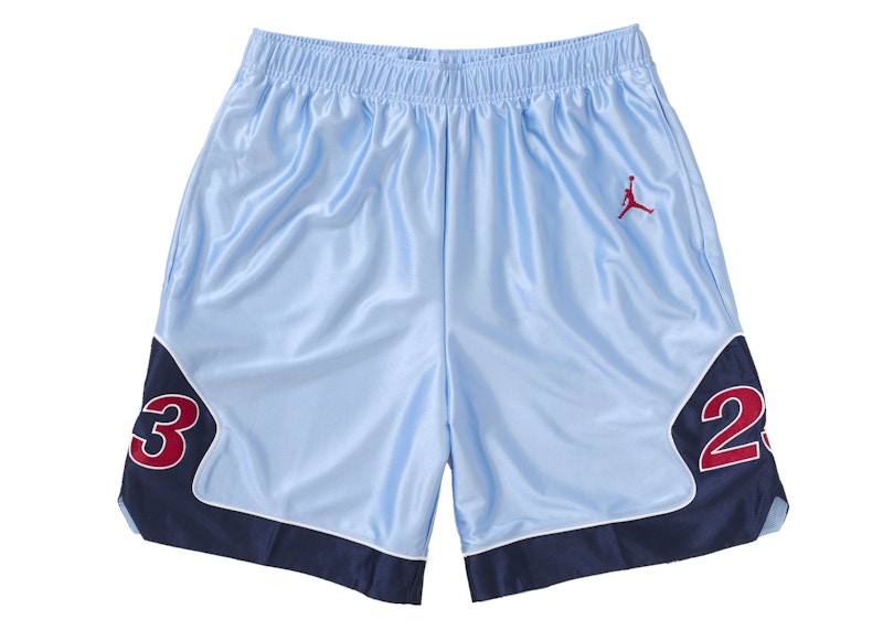 Supreme Jordan Warm Up Short Light Blue