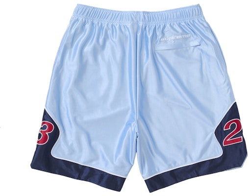 Supreme Jordan 暖身短褲 淺藍 Lookbook Supreme Jordan 暖身短褲 淺藍