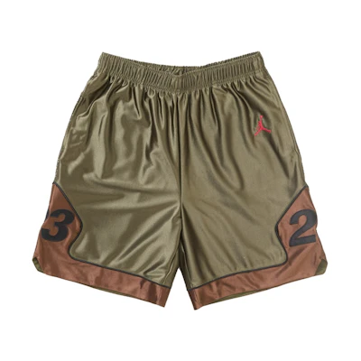 Supreme Jordan Warm Up Short Olive