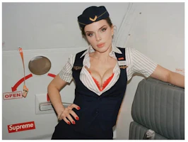 Supreme Julia Fox Poster Supreme Julia Fox Poster