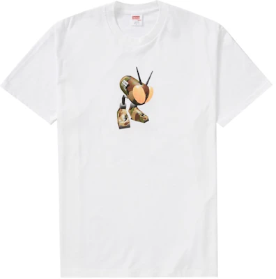 Supreme JUNYA WATANABE CDG MAN Kaos Putih Bug Buy Supreme JUNYA WATANABE CDG MAN Kaos Putih Bug