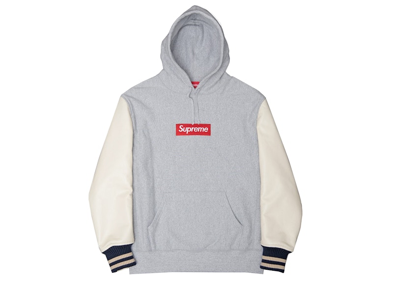 Buy Supreme JUNYA WATANABE CDG MAN定制盒标连帽衫灰色