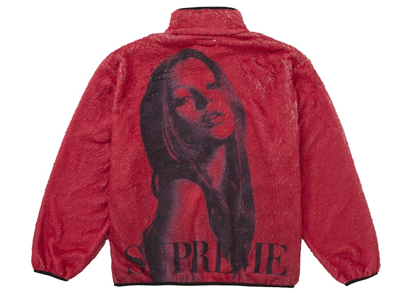 Supreme Kate Moss Fleece Jacket Red