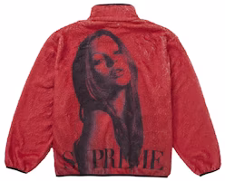 Supreme Kate Moss Fleece Jacket Red Supreme Kate Moss Fleece Jacket Red