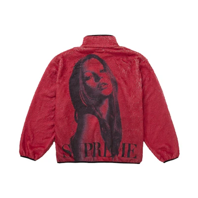 Supreme Kate Moss Fleece Jacket Red