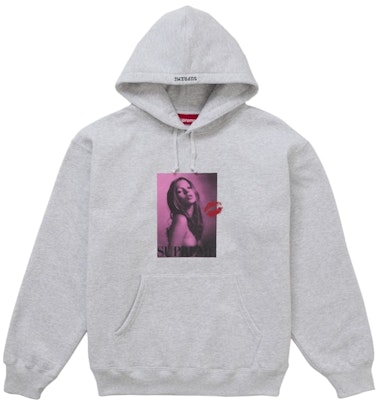 Supreme Kate Moss Hooded Sweatshirt Ash Grey Buy Supreme Kate Moss Hooded Sweatshirt Ash Grey