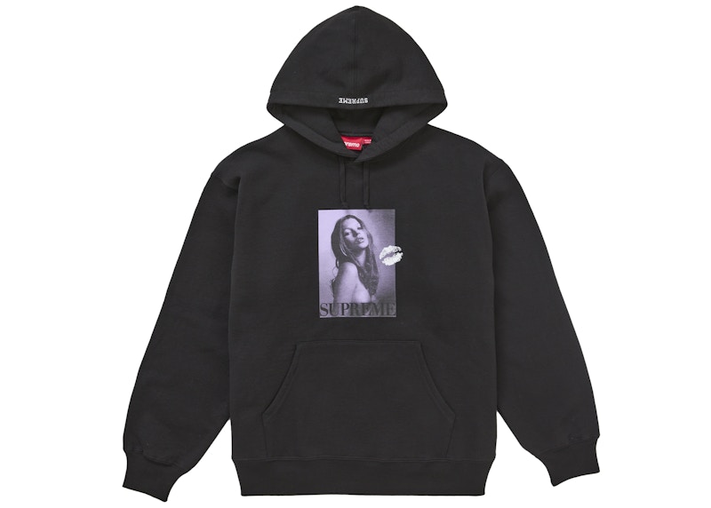 Supreme Kate Moss Hooded Sweatshirt Black