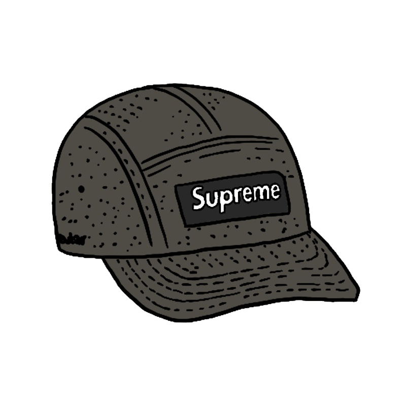 Supreme Kevlar Camp Cap Black