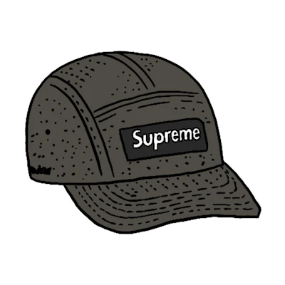 Supreme Kevlar Camp Cap Black