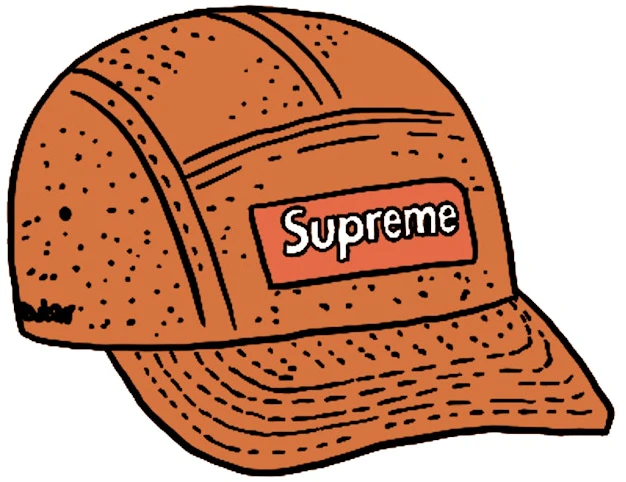 supreme-kevlar-camp-cap-orange