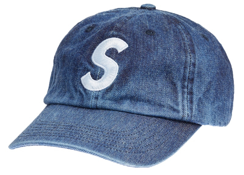 Supreme Kevlar Denim S Logo 6-Panel Indigo