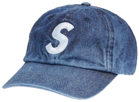 Supreme Kevlar Denim S Logo 6-Panel Indigo Supreme Kevlar Denim S Logo 6-Panel Indigo