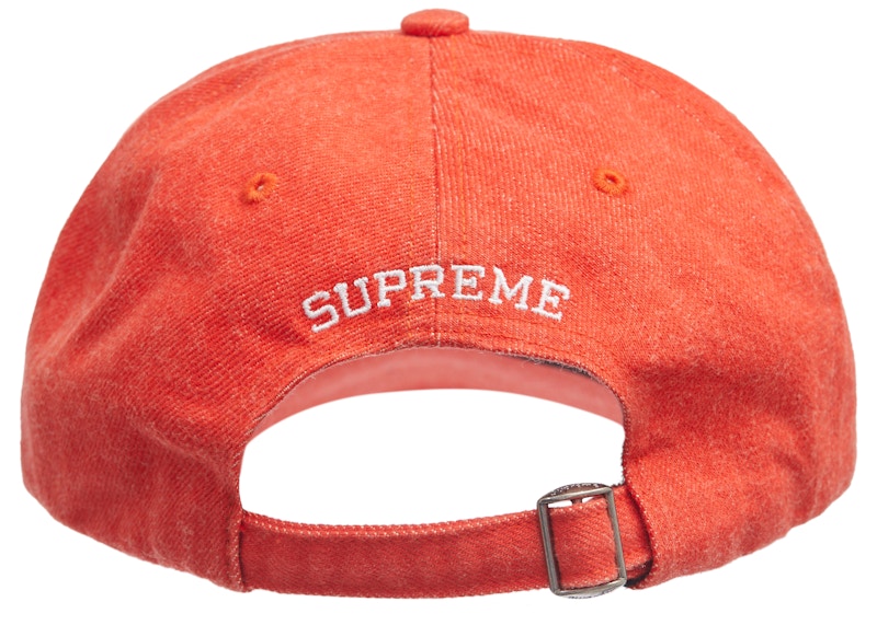 Supreme Kevlar Denim S Logo 6-Panel Red 圖 3