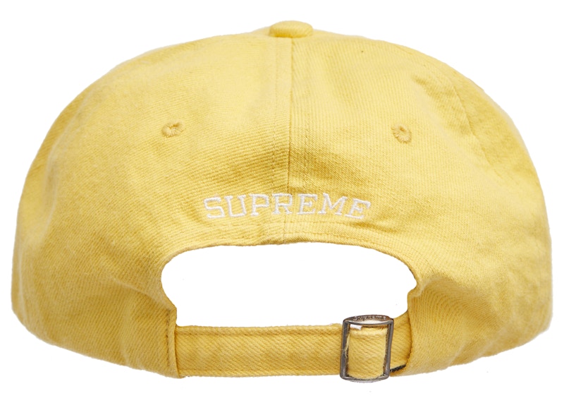 Order Supreme Gorra 6 Paneles Logo S Kevlar Denim Amarillo