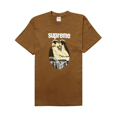Supreme Kiss Tee (SS23) Light Brown