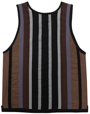 Supreme Knit Stripe Tank Top (SS23) Black Order Supreme Knit Stripe Tank Top (SS23) Black